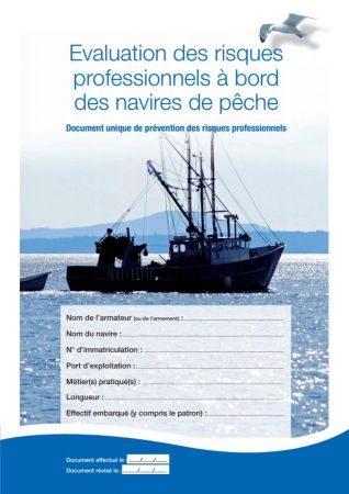 Évaluation des risques professionnels à bord des navires de pêche