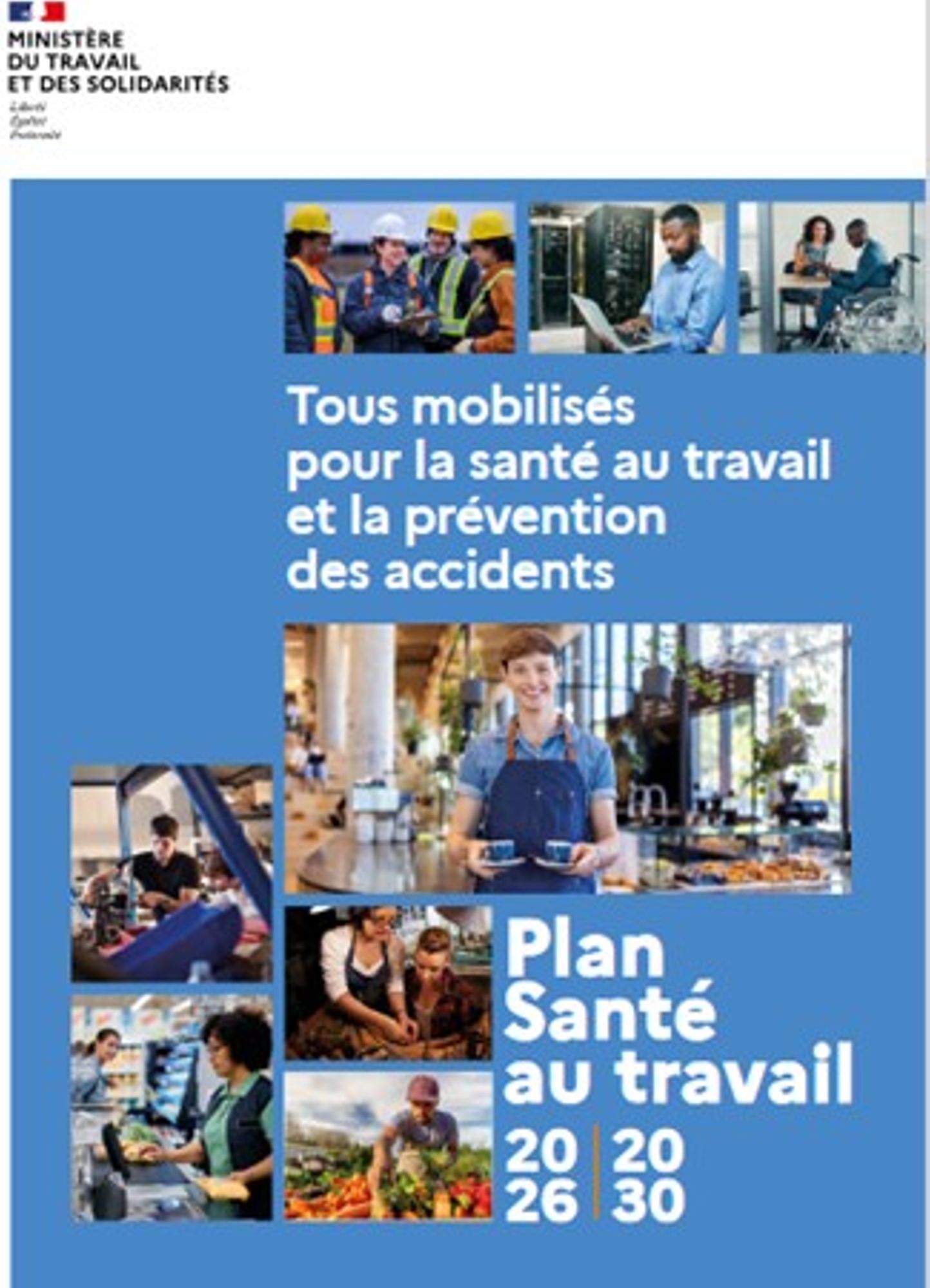 Plan Santé au travail 2026-2030 